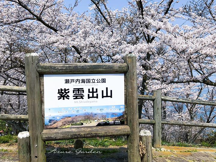 香川県の桜の名所「紫雲出山（しうでやま）」 2018.4 訪問